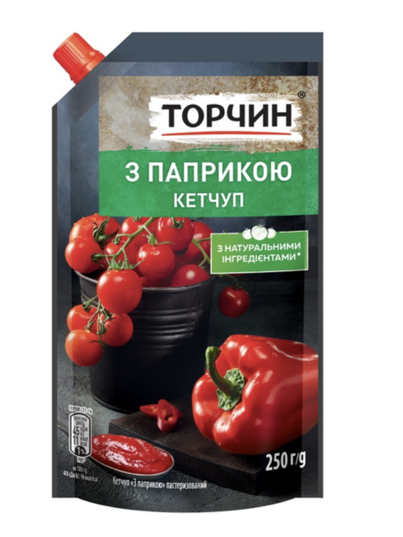 Кетчуп Торчин З паприкою 250г